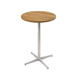 Gemmy counter table Ø 60 cm (Base A) | 4-star base | Mamagreen