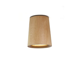 Solid | Downlight Cone in Natural Oak | Ceiling lights | Terence Woodgate