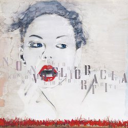 No Kiss | Wall art / Murals | Inkiostro Bianco