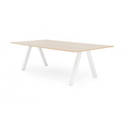 Frankie conference table A-leg wood | Contract tables | Martela