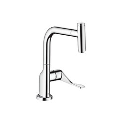 AXOR Citterio Single lever kitchen mixer with pull-out spray | Kitchen taps | AXOR