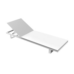 Pure Collection | Light Sunlounger | Sled base | Viteo