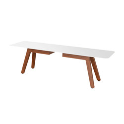 Slim Wood Collection Essen | Bank Holz 160 | Benches | Viteo