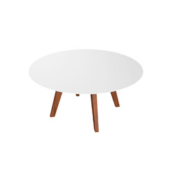 Slim Wood Collection Lounge | Lounge Table Wood 90 | Coffee tables | Viteo