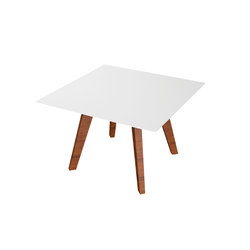 Slim Wood Collection Lounge | Lounge Table Square Wood 64 | Coffee tables | Viteo