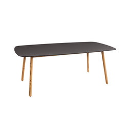 Round | Rect. Dining Table Compact HPL/Porcelanic Top