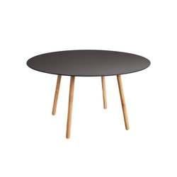 Round | Round Dining Table Compact HPL/Porcelanic Top | Tabletop round | Point