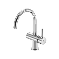 100 1510 Single lever basin mixer without pop up waste | Wash basin taps | Steinberg