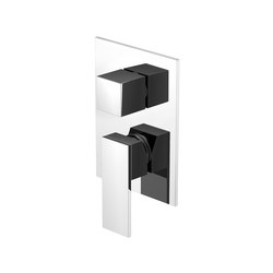 160 2202 Finish set for single lever shower mixer with integrated 3-way diverter | Rubinetteria doccia | Steinberg