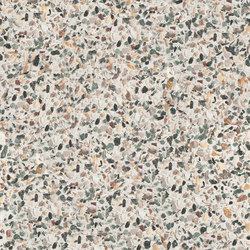 Sassoitalia Floor - Neutro, Bianco, Verde Alpi-Arabescato, Giallo Siena | Concrete / cement flooring | Ideal Work