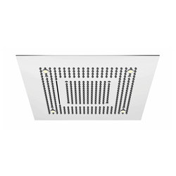 390 6680 Sensual Rain shower panel with LED lights | Shower controls | Steinberg