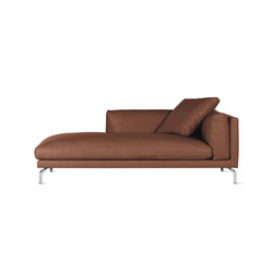 Como Chaise in Leather, Left |  | Design Within Reach