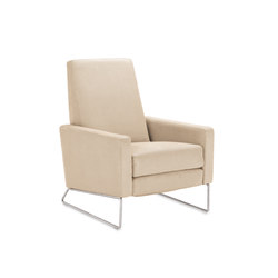 Flight Recliner in Ultrasuede | Armchairs | Design Within Reach