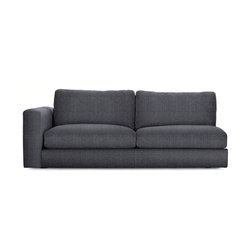 Reid One-Arm Sofa Left in Fabric