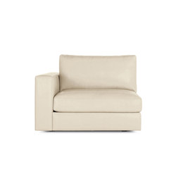 Reid One-Arm Left in Leather | Seating | Design Within Reach