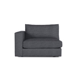 Reid One-Arm Left in Fabric | Seating | Design Within Reach