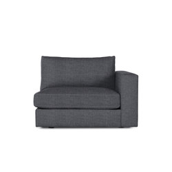 Reid One-Arm Right in Fabric | Seating | Design Within Reach