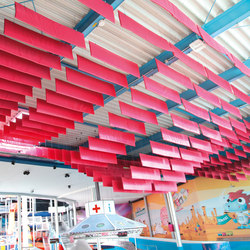 SoftLine | Acoustic ceiling systems | silentrooms