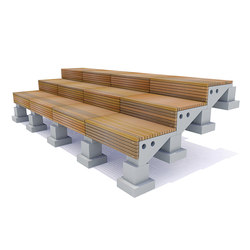 Solid Terrace System | Seating | Streetlife