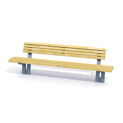 Standard Holzbänke | Seating | Streetlife