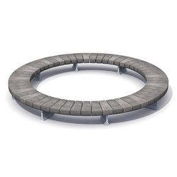 Solid Circular Benches & designer furniture | Architonic