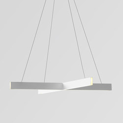 Cross Pendant - White | Suspended lights | Resident