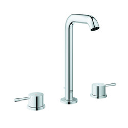 Essence 3-hole basin mixer L-Size | Wash basin taps | GROHE