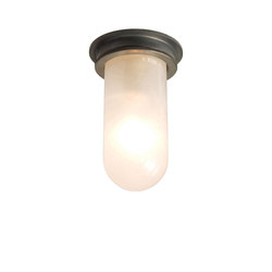 7202 Ship's Companionway Light, Weathered Brass, Frosted Glass | Ceiling lights | Original BTC