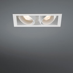 Mini multiple 2x GU10 | Recessed ceiling lights | Modular Lighting Instruments