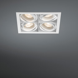 Mini multiple 4x GU10 | Recessed ceiling lights | Modular Lighting Instruments