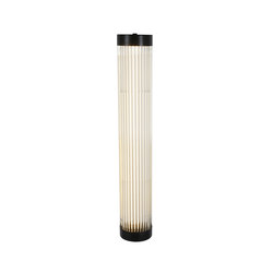 Pillar LED wall light, 60/10cm, Weathered Brass | Wall lights | Original BTC