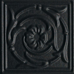 Ottocento Italiano tozzetto black | Ceramic tiles | Petracer's Ceramics