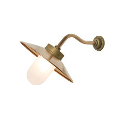 7680 Exterior Bracket Light, Canted, Round, Gunmetal, Frosted Glass | Appliques murales | Original BTC