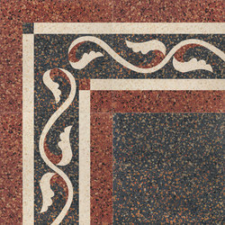 Carnevale Veneziano Gianduia | Ceramic tiles | Petracer's Ceramics