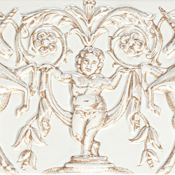 Grand Elegance unicorni A su panna | Ceramic tiles | Petracer's Ceramics