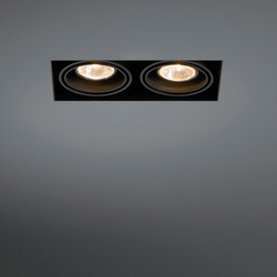 Mini multiple trimless 2x MR16 GE | Recessed ceiling lights | Modular Lighting Instruments