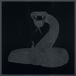 Gran Galà serpente nero | Ceramic tiles | Petracer's Ceramics