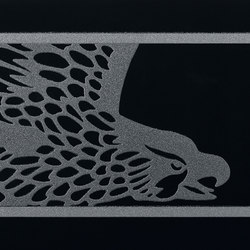 Gran Galà falcone nero | Borders | Petracer's Ceramics