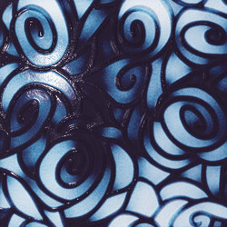 Tango sentimento su fondo nero | Ceramic tiles | Petracer's Ceramics