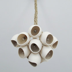 Porcelain Cluster | 11 Piece | Suspended lights | Farrah Sit