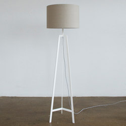 Tripod Lamp White | Free-standing lights | Farrah Sit