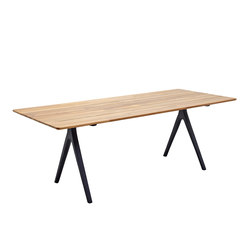 Split Dining Table | Tabletop rectangular | Gloster Furniture GmbH
