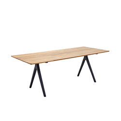Split Dining Table | Tabletop rectangular | Gloster Furniture GmbH