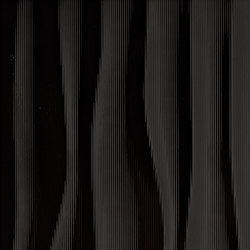 Millenium flow negro brillo | Ceramic panels | KERABEN