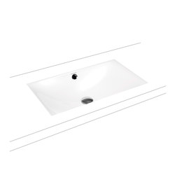 Silenio undercounter washbasin alpine white | Single wash basins | Kaldewei