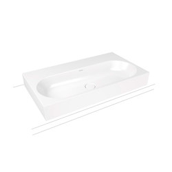 Centro countertop washbasin 120 mm alpine white | Wash basins | Kaldewei