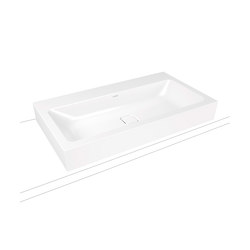 Cono countertop washbasin 120 mm alpine white | Wash basins | Kaldewei