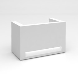 Blok Reception Desk Configuration 1 | Tables | Isomi