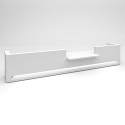 Blok Reception Desk Configuration 7 | Tables | Isomi