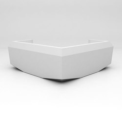 Fold Reception Desk Configuration 8 | Comptoirs | Isomi